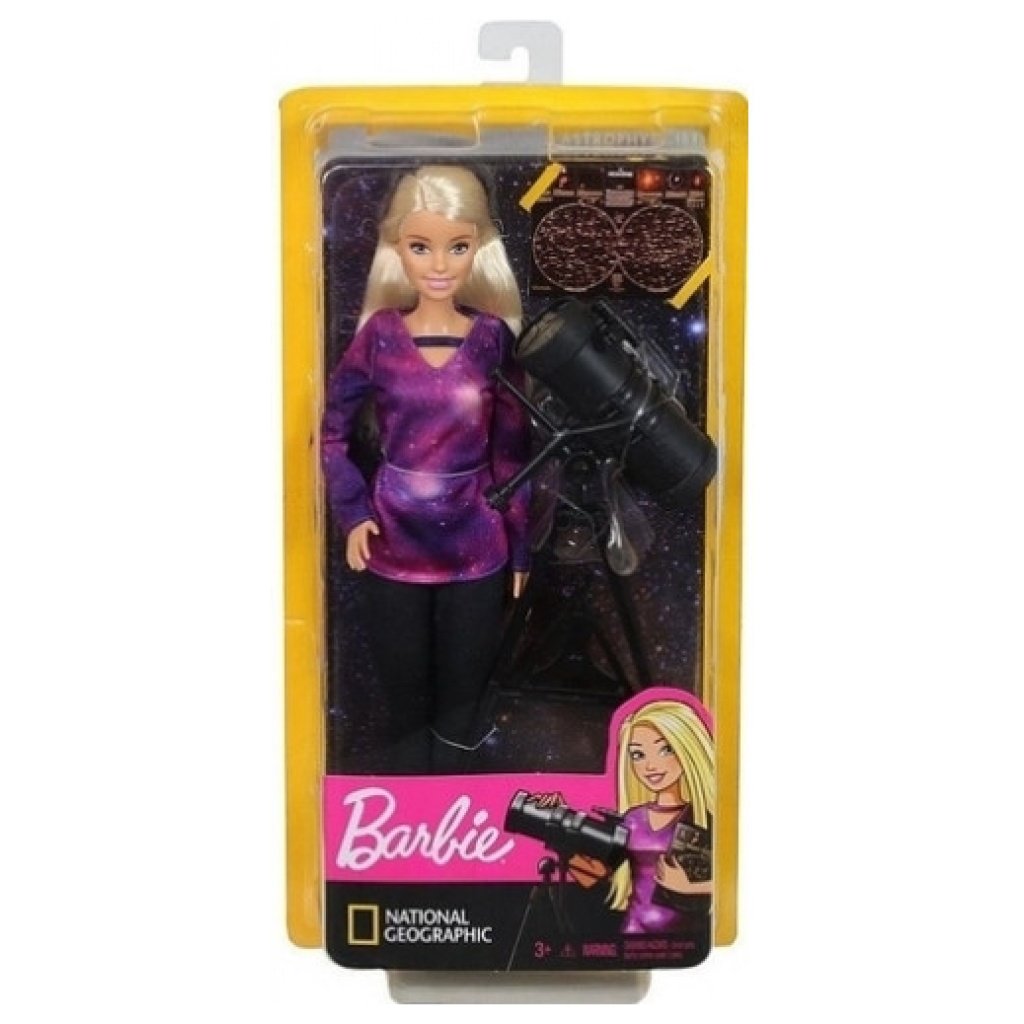 Barbie National Geographic astrofysikos