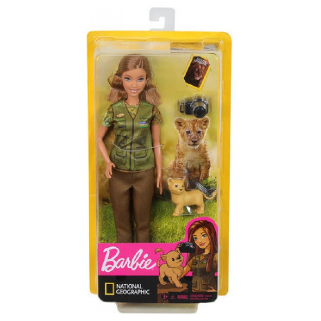 Barbie National Geographic fotoreporter