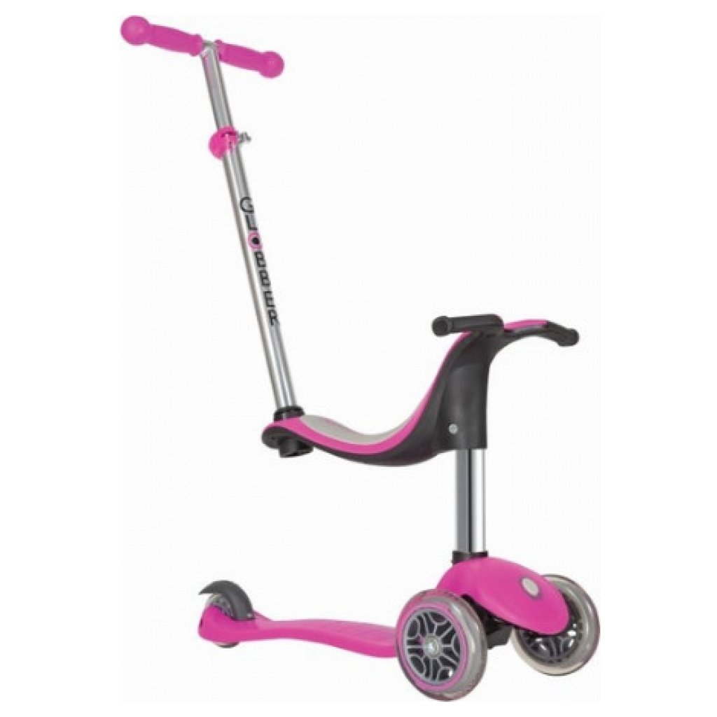 Globber Scooter Evo 4 In 1 Deep Pink