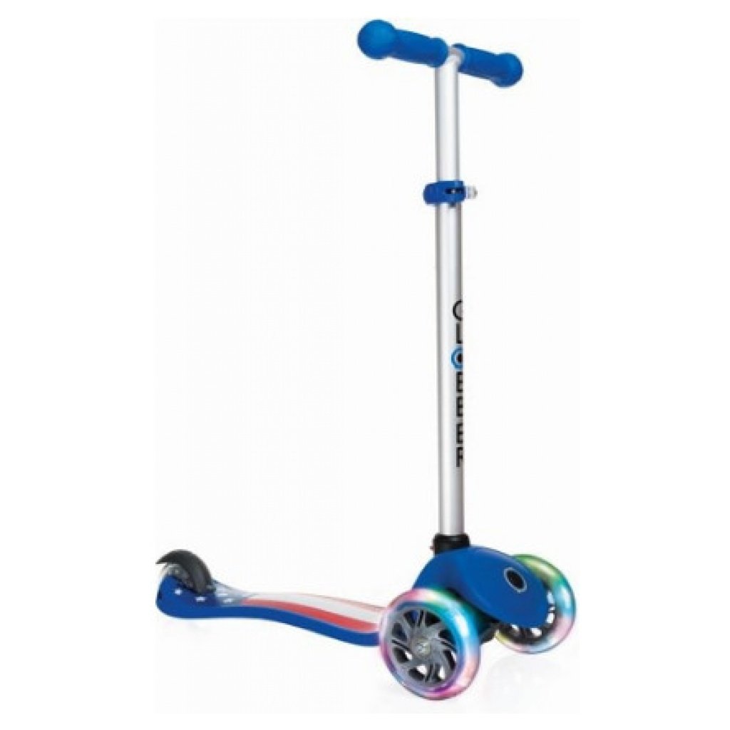 Globber Scooter Primo Fantasy Lights American-Navy Blue