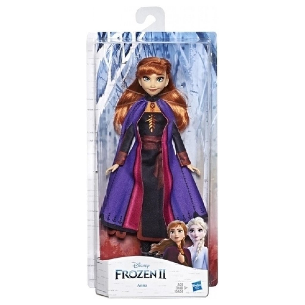 Disney Frozen II Κούκλα Άννα με Μακριά Κόκκινα Μαλλιά και Φόρεμα E6710 papanikolaoustore.gr