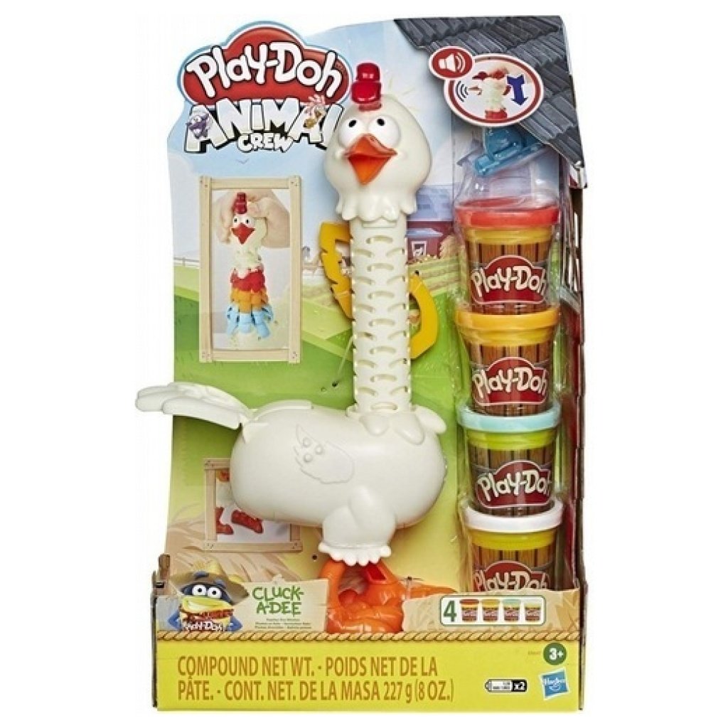 Play-Doh Cluck A Dee Feather Fun Chicken Κοτόπουλο E6675 papanikolaoustore.gr