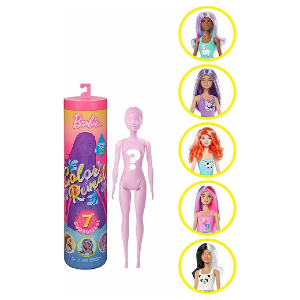 Barbie Color Reveal -1Τμχ GMT48 papanikolaoustore.gr