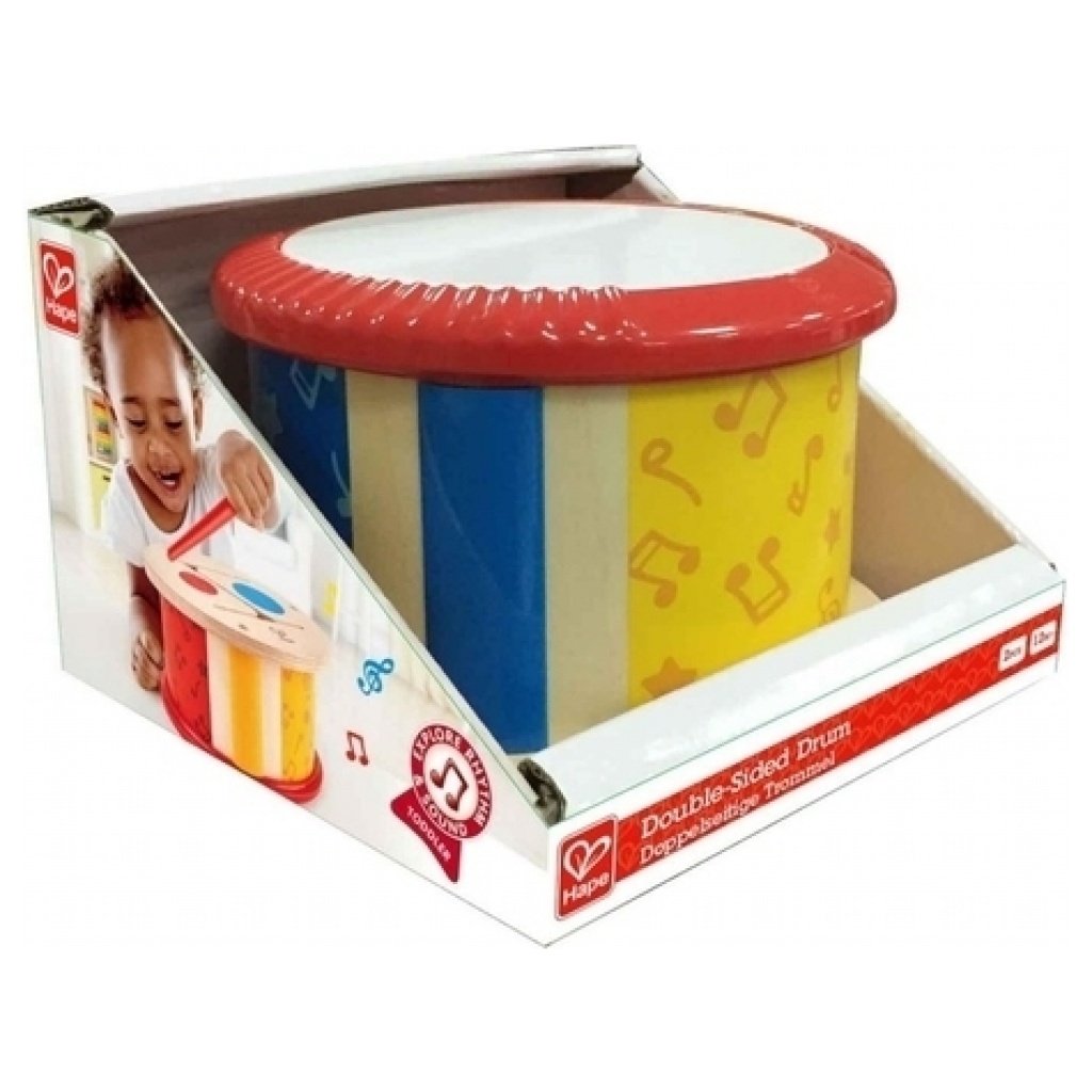 Early Melodies Ξύλινο Τύμπανο Double-Sided Drum papanikolaoustore.gr