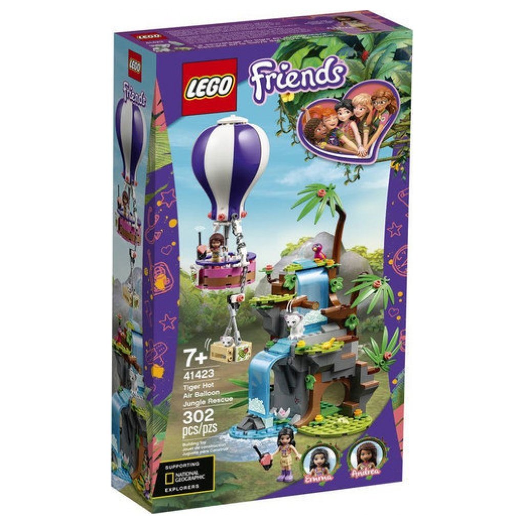 Friends Tiger Hot Air Balloon Jungle Rescue 41423 papanikolaoustore.gr