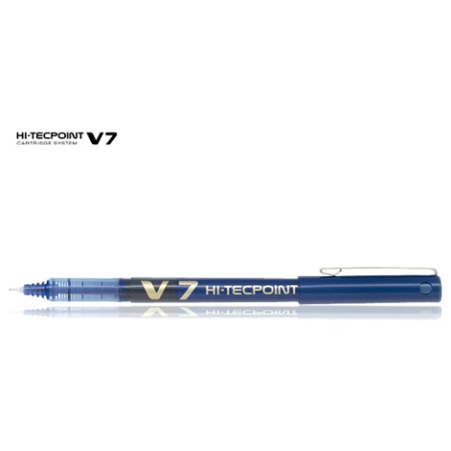 Pilot Στυλο Υγρης Μελανης Hi-Tecpoint V7 0.7Mm Μπλε 12Τ.