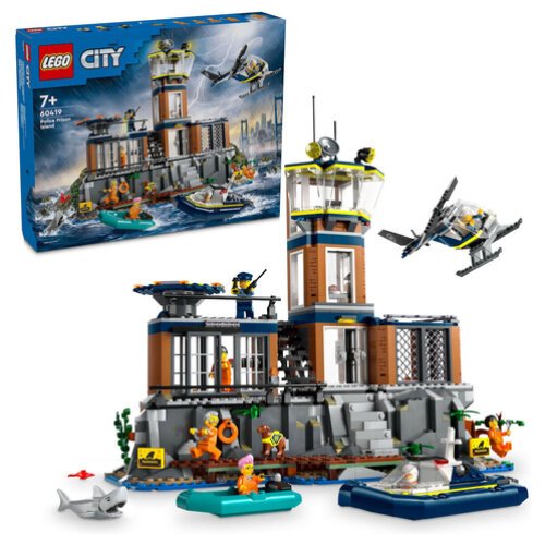 Lego City Police Prison Island