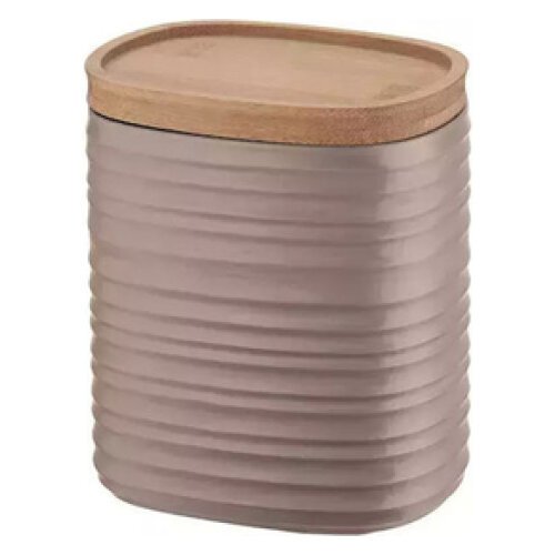 Marva Bamboo Βαζο Γενικης Χρησης Με Καπακι Καφε 1000Ml