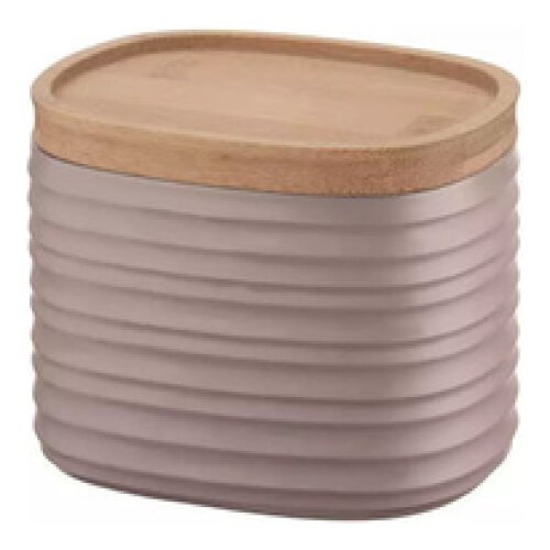 Marva Bamboo Βαζο Γενικης Χρησης Με Καπακι Καφε 500Ml