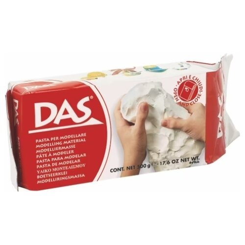 Πηλος Giotto Das 500 Γρ. Λευκος