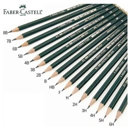 Μολυβια Faber Castell Σχεδιου 1 Tem