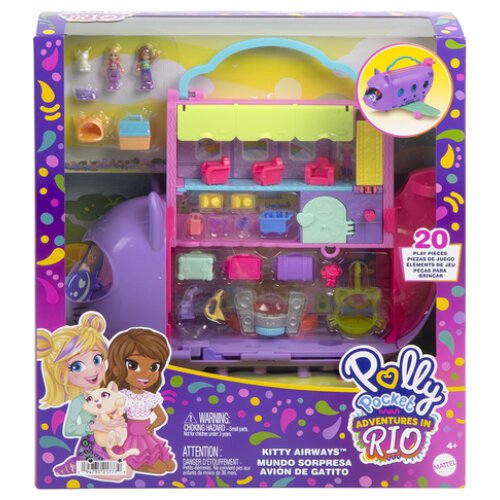 Polly Pocket Αεροπλανο Kitty Airways
