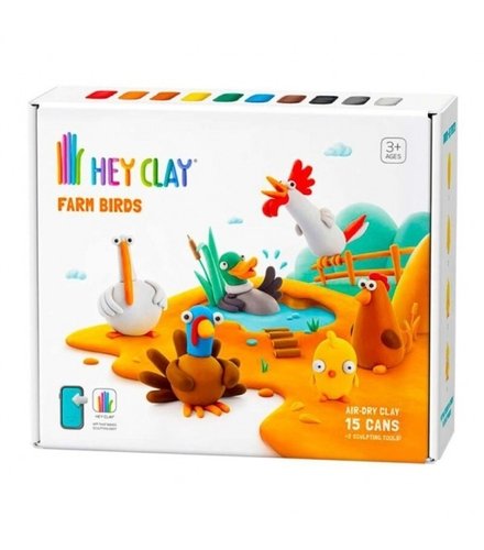 Hey Clay - Farm Birds Κατασκευες Απο Πηλο