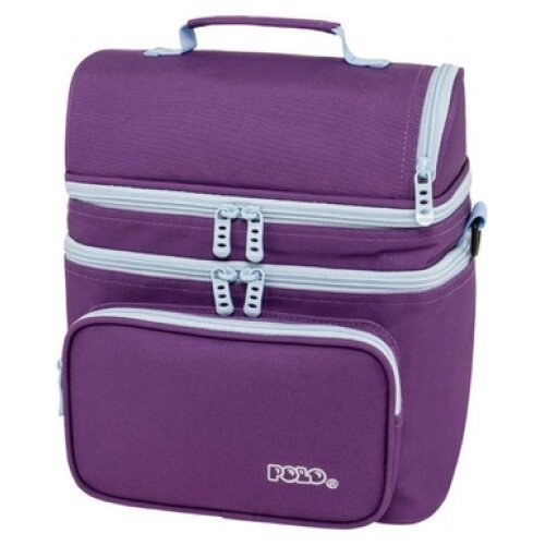 ΤΣΑΝΤΑΚΙ ΦΑΓΗΤΟΥ DOUBLE COOLER ΒΙΟΛΕΤΙ-ΑΝΟΙΧΤΟ ΚΥΑΝΟ