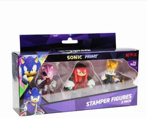 P.M.I. SONIC PRIME 3 PACK S1 STAMPER FIGURES (RANDOM)