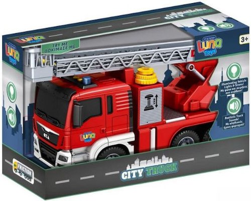 ΠΥΡΟΣΒΕΣΤΙΚΟ ΟΧΗΜΑ 1:10 FRICTION 37Χ14Χ21ΕΚ ΜE ΗΧΟ & ΦΩΣ