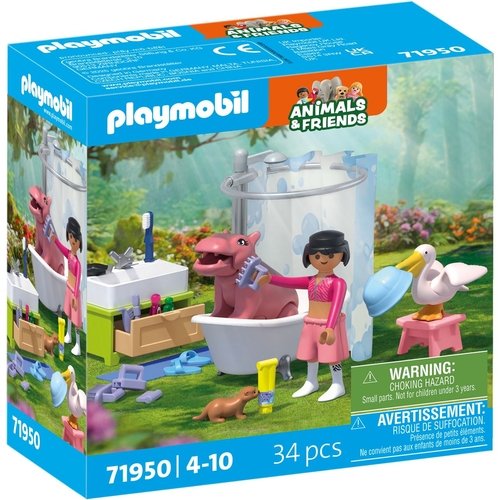 PLAYMOBIL ANIMALS & FRIENDS ΩΡΑ ΓΙΑ ΜΠΑΝΙΟ