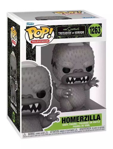 FUNKO POP! TELEVISION: THE SIMPSONS TREEHOUSE OF HORROR - HOMERZILLA #1263 VINYL FIGURE