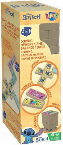 ΠΥΡΓΟΣ 3 ΣΕ 1 STITCH DOMINO