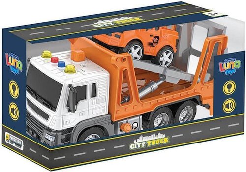 ΦΟΡΤΗΓΟ ΜΕΤΑΦΟΡΕΑΣ ΟΧΗΜΑΤΩΝ FRICTION 1:16 ΜΕ ΗΧΟ ΚΑΙ ΦΩΣ