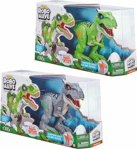 ROBO ALIVE T-REX SLIME SERIES 2 ΑΥΓΟ ΠΡΑΣΙΝΟ