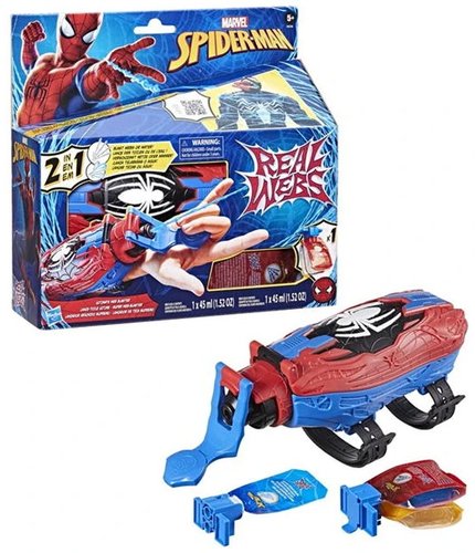 SPIDERMAN REAL WEBS ULTIMATE WEB BLASTER
