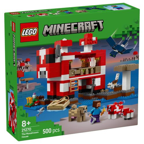 LEGO MINECRAFT ΤΟ ΣΠΙΤΙ-ΑΜΑΝΙΤΟΓΕΛΑΔΑ