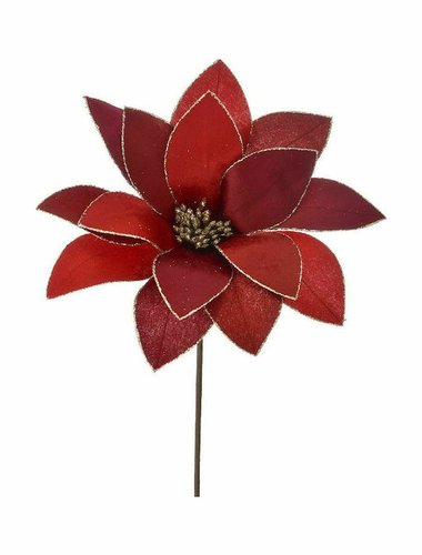 Κοκκινο Διχρωμο Αλεξανδρινο Κλαδι Φ27Χ55Εκ