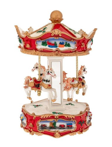 Κουρδιστο Καρουσελ Με Μουσικη And Κινηση 12,5Χ12,5Χ23,5Εκ