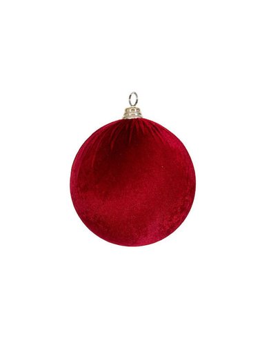 Μπορντω Βελουδινη Μπαλα 10Εκ