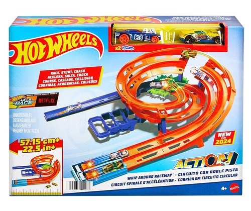HOT WHEELS ΣΟΥΠΕΡ ΚΥΚΛΙΚΗ ΠΙΣΤΑ WHIP AROUND RACEWAY