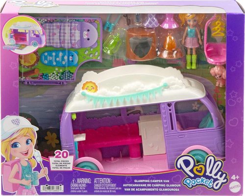 POLLY POCKET ΣΕΤ ΠΑΙΧΝΙΔΙΟΥ GLAMPING VAN
