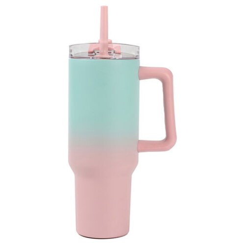 ΚΟΥΠΑ i DRINK TRAVEL MUG 1200ML PINK/GREEN