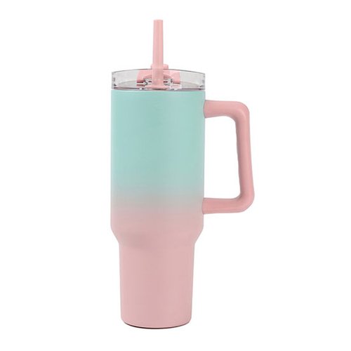 ΚΟΥΠΑ i DRINK TRAVEL MUG 1200ML PINK/GREEN