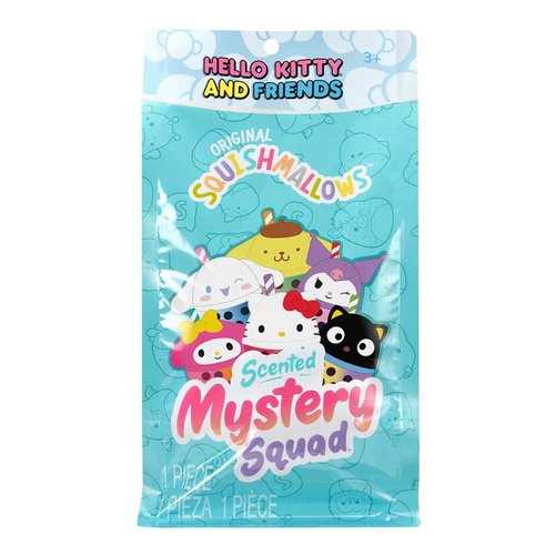 SQUISHMALLOWS SANRIO SCENTED MYSTERY SQUAD MYSTERY BAGS HELO KITTY & FRIENDS 13EK