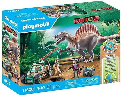 DINOS ΕΠΙΘΕΣΗ ΣΠΙΝΟΣΑΥΡΟΥ ΣΤΟ ΕΞΕΡΕΥΝΗΤΙΚΟ ΟΧΗΜΑ