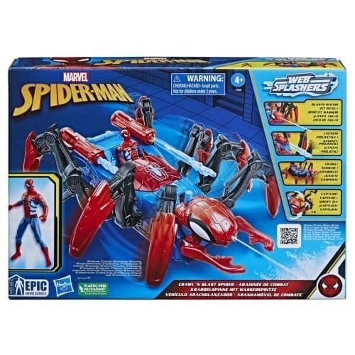 SPIDER MAN CRAWL AND CAPTURE SPIDER VEHICLE