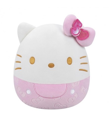 QUISHMALLOWS SANRIO - HELLO KITTY 50TH ANNIVERSARY ΑΝΑΓΛΥΦΟΣ ΦΙΟΓΚΟΣ - ΡΟΖ 20CM