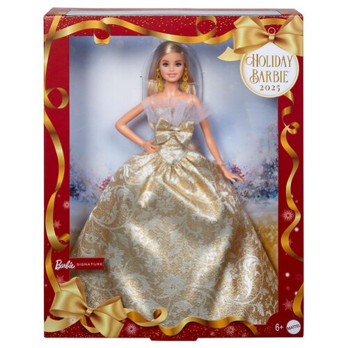 ΣΥΛΛΕΚΤΙΚΗ ΚΟΥΚΛΑ BARBIE HOLIDAY 2025 ΞΑΝΘΙΑ