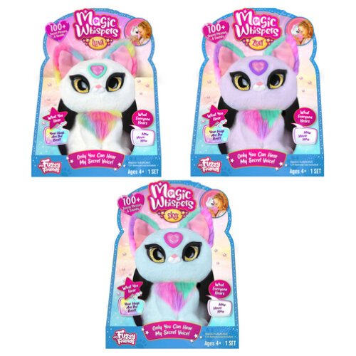 MY FUZZY FRIENDS MAGIC WHISPERS - 3 ΣΧΕΔΙΑ