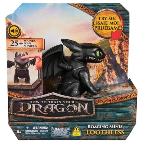 HOW TO TRAIN YOUR DRAGON MINIS- TOOTHLESS ACTION FIGURE