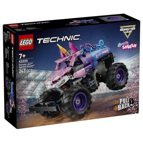 TECHNIC MONSTER JAM SPARKLE SMAH PULL-BACK