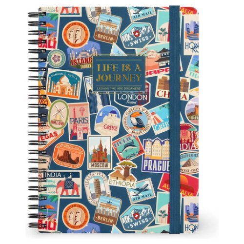 ΤΕΤΡΑΔΙΟ ΣΠΙΡΑΛ ΡΙΓΕ Α5 IS A JOURNEY