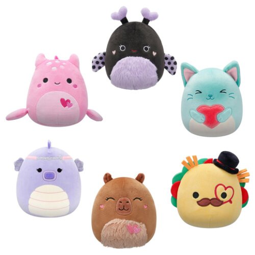 SQUISHMALLOWS ΛΟΥΤΡΙΝΟ 19ΕΚ. VALENTINE WAVE 2G - 1 TEM