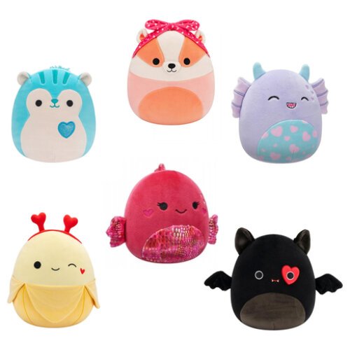 SQUISHMALLOWS ΛΟΥΤΡΙΝΟ 19ΕΚ. VALENTINE WAVE 2D - 1 TEM