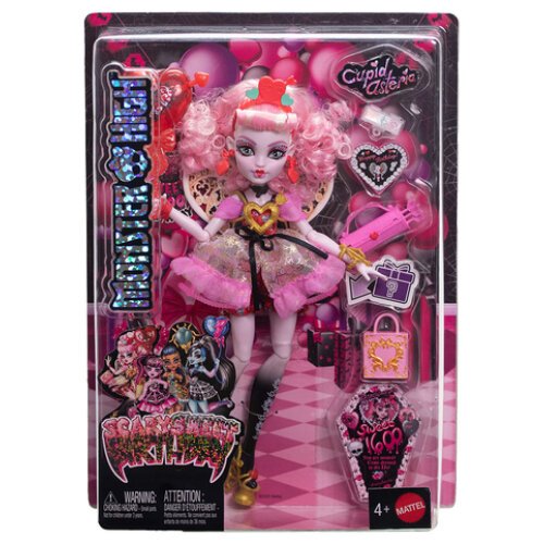 MONSTER HIGH ΚΟΥΚΛΑ HIGH SCARY SWEET BIRTHDAY - CUPID ASTERIA
