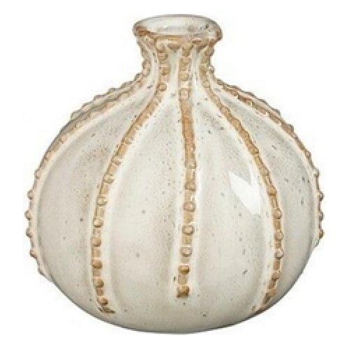 ΒΑΖΟ ΚΕΡΑΜΙΚΟ ΕΚΡΟΥ ''STEPHANIE''  11.5X11.5EK