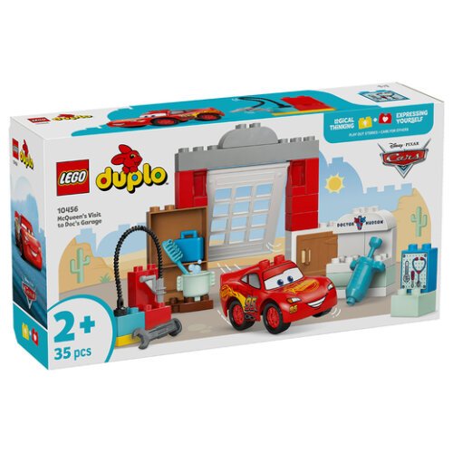 DUPLO DISNEY AND PIXAR CARS ΕΠΙΣΚΕΨΗ ΤΟΥ ΜΑΚΟΥΙΝ ΣΤΟ ΓΚΑΡΑΖ ΤΟΥ ΔΟΚΤΟΡΑ
