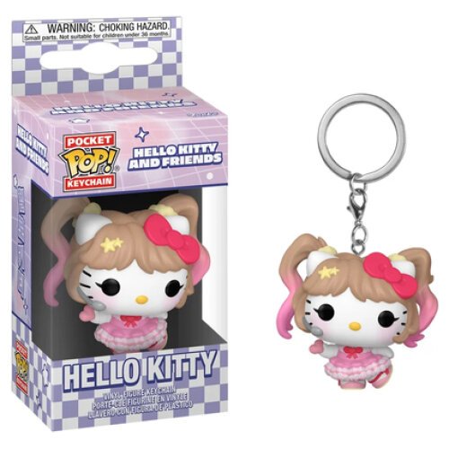 POCKET POP! HELLO KITTY AND FRIENDS - HELLO KITTY VINYL FIGURE KEYCHAIN