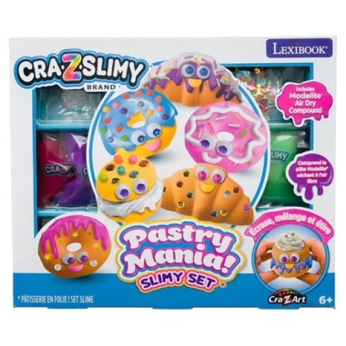 ΔΗΜΙΟΥΡΓΙΚΟ ΣΕΤ ΠΑΙΧΝΙΔΙΟΥ CRA-Z-ART SLIMY PASTRY MANIA